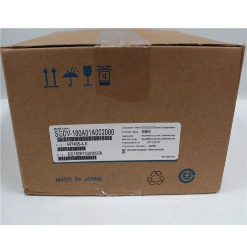 1PC New Yaskawa SGDV-180A01A002000 Servo Driver Expedited Shipping