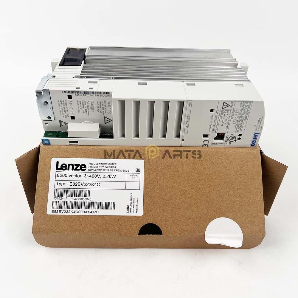 one New Lenze 8200 vector frequency inverter 2.2 Kw E82EV222K4C