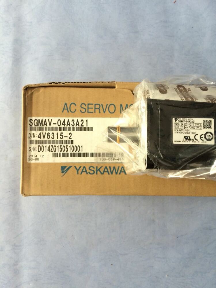 1PC New Yaskawa SGMAV-04A3A21 Servo Motor Expedited Shipping