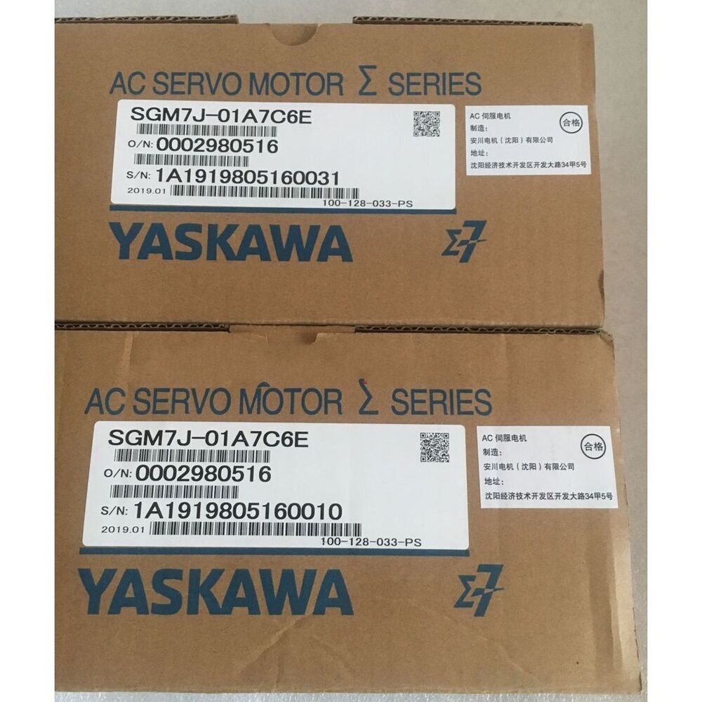 1PC New Yaskawa SGM7J-01A7C6E Servo Motor Expedited Shipping SGM7J01A7C6E