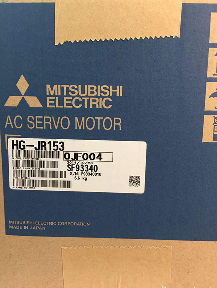 1PC Mitsubishi HG-JR153 AC Servo Motor HGJR153 New In Box Expedited Shipping DHL / UPS / FedEx