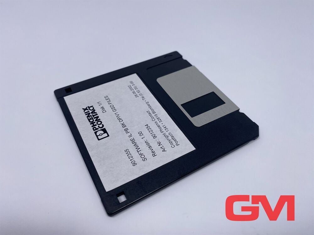 Phoenix Contact Software Il Pb BK Dp/V1 Gsd Files Disk 9012354 for Bus Coupler