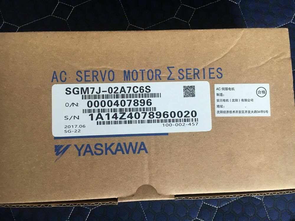 1PC New Yaskawa SGM7J-02A7C6S Servo Motor Expedited Shipping SGM7J02A7C6S
