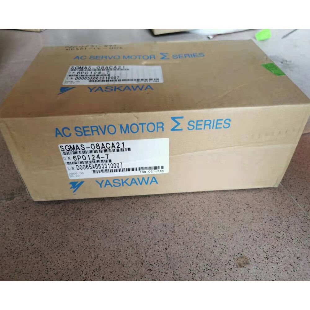 1PC New Yaskawa SGMAS-08ACA21 Servo Motor Expedited Shipping SGMAS08ACA21