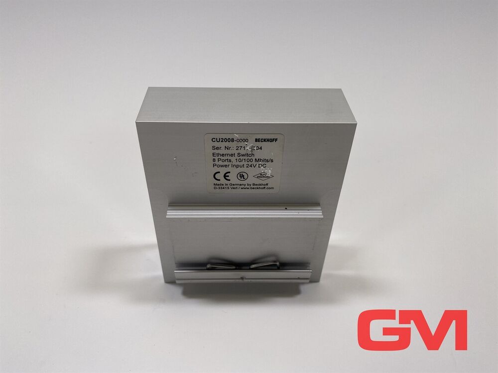Beckhoff Ethernet Switch CU2008-0000 8 Ports Module Unit CU2008 Verteilermodul