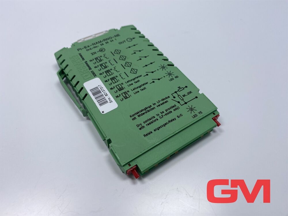 Phoenix Contact Signaltrenner 2835341 Signal Isolator Pi-ex-nam/Rno-ne Namur