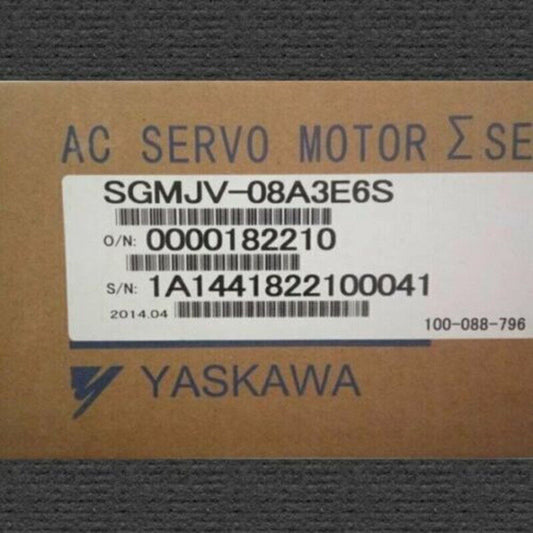 1PC New Yaskawa SGMJV-08A3E6S Servo Motor Expedited Shipping SGMJV08A3E6S