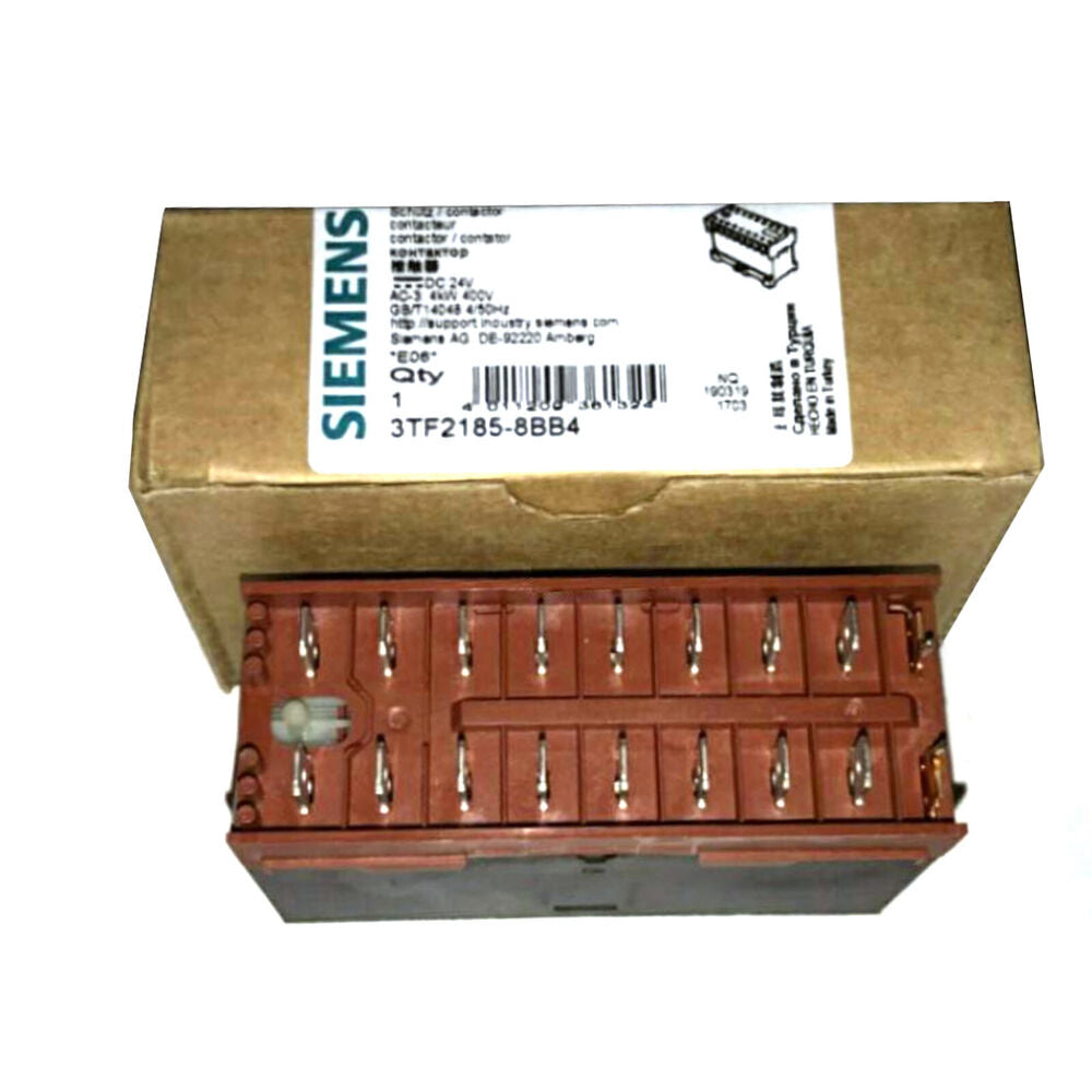 New In Box SIEMENS 3TF2185-8BB4 DC Contactor DHL / UPS / FedEx