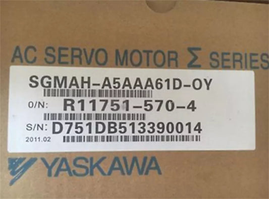 1PC New Yaskawa SGMAH-A5AAA61D-OY Servo Motor Expedited Shipping