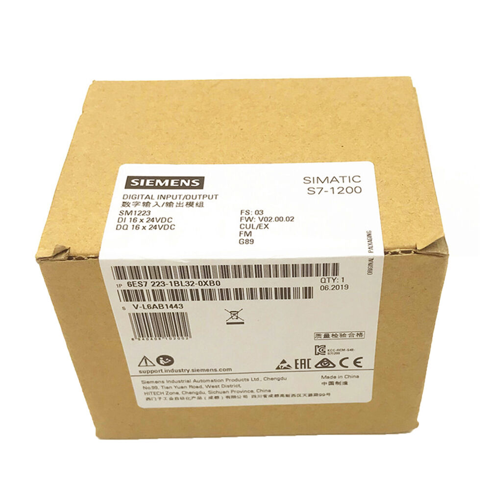 New Genuine SIEMENS 6ES7 223-1BL32-0XB0 6ES7223-1BL32-0XB0 In Box DHL / UPS / FedEx