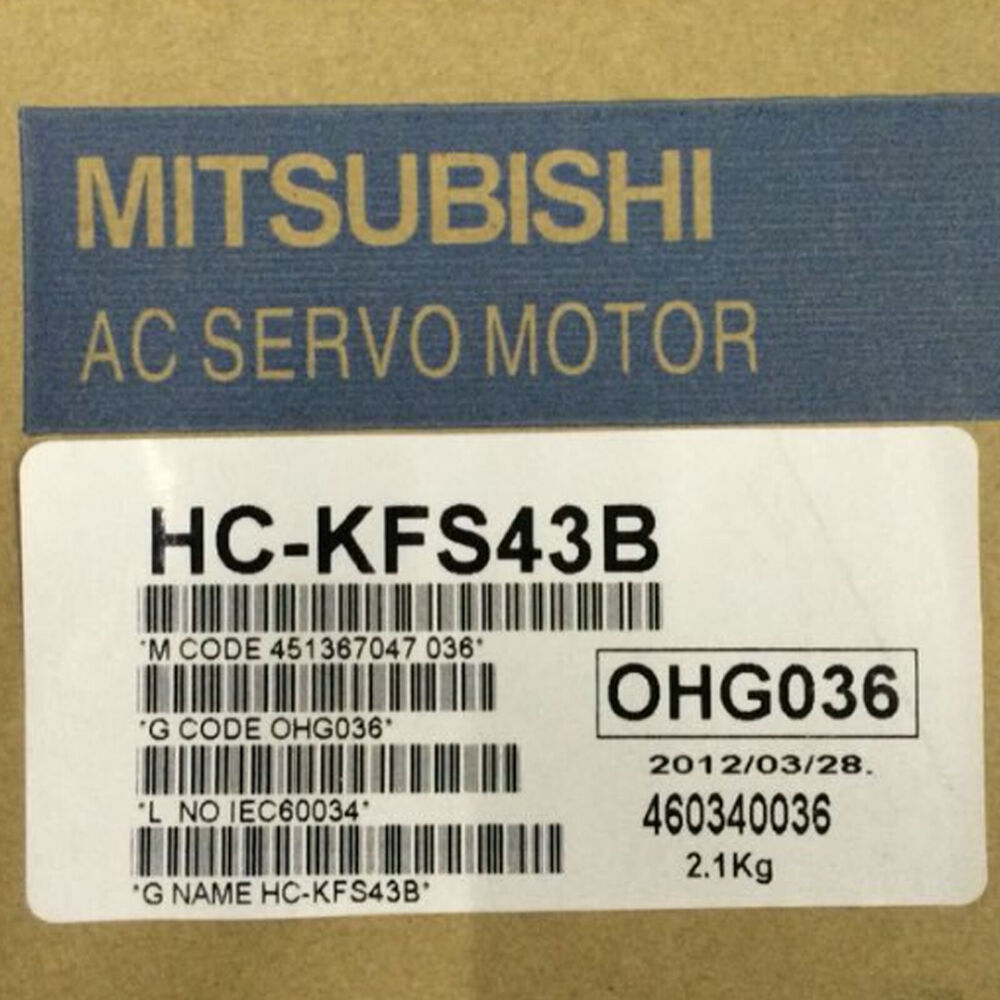 MITSUBISHI HC-KFS43B Servo Motor NEW DHL / UPS / FedEx