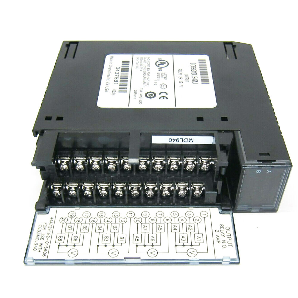 New In Box GE Fanuc IC693MDL940J Output Relay ModuleDHL / UPS / FedEx