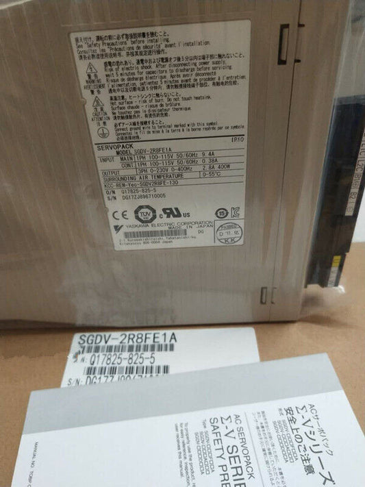 1PC New Yaskawa SGDV-2R8FE1A Servo Driver Expedited Shipping