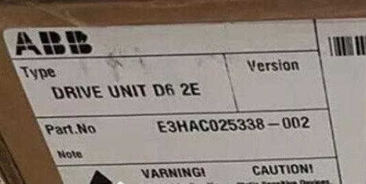 New In Box ABB 3HAC025338-002