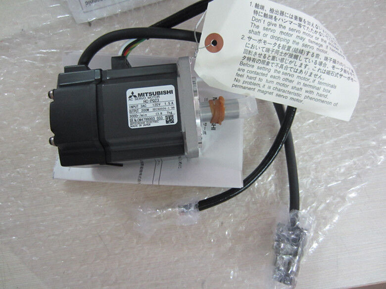 MITSUBISHI AC SERVO MOTOR HC-PQ23 HCPQ23 NEW ORIGINAL FREE EXPEDITED SHIPPING DHL / UPS / FedEX