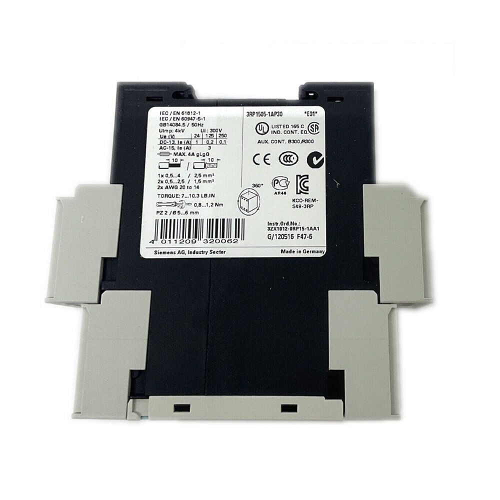 New In Box SIEMENS 3RP1505-1AP30 Multi Function Timer Relay DHL / UPS / FedEx
