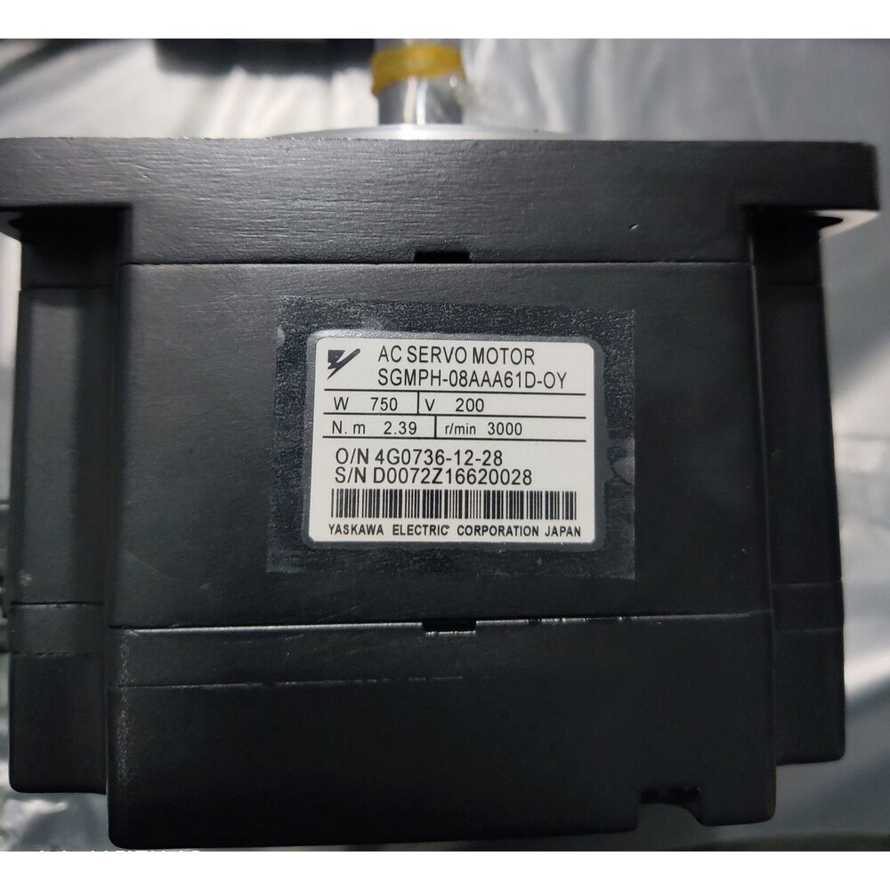 1PC New Yaskawa SGMPH-08AAA61D-OY Servo Motor Expedited Shipping