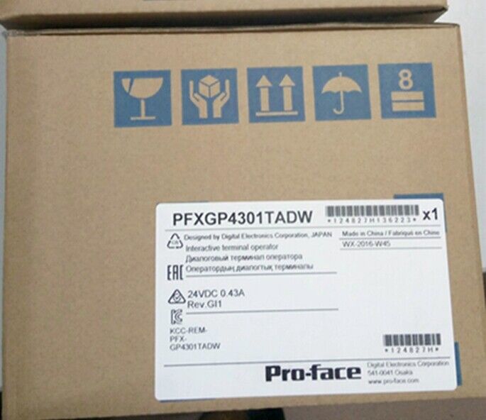 PRO-FACE TOUCH PANEL GP-4301TW PFXGP4301TADW HMI New In Box Expedited Shipping DHL / UPS / FedEx