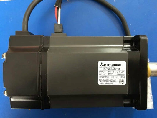 1PC NEW MITSUBISHI AC SERVO MOTOR HC-MFS73K-S8 FREE EXPEDITED SHIPPING UPS / DHL / Fedex