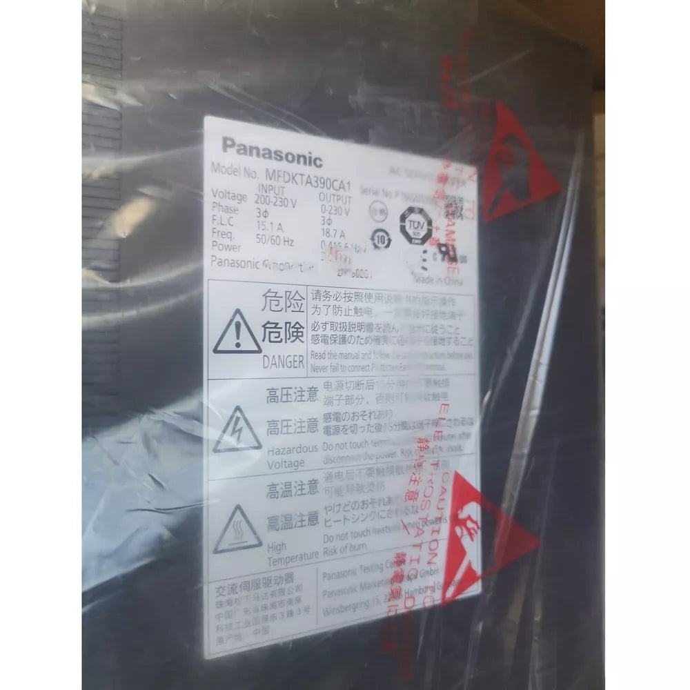 1PC New Panasonic MFDKTA390CA1 Servo Driver Expedited Shipping