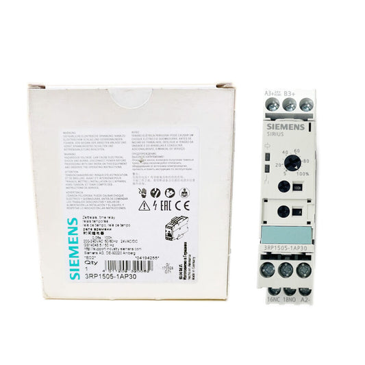 New In Box SIEMENS 3RP1505-1AP30 Multi Function Timer Relay DHL / UPS / FedEx