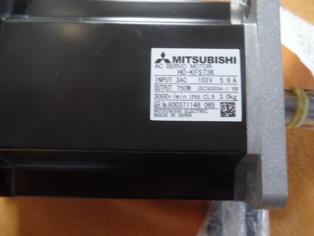 1PC NEW MITSUBISHI AC SERVO MOTOR HC-KFS73K HCKFS73KNEW FREE EXPEDITED SHIPPING DHL / UPS / FedEX
