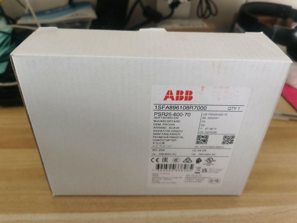 1PCS ABB PSR25-600-70 1SFA896108R7000 Soft Starter In Box Brand