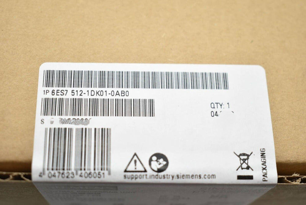 New Siemens 6ES7 512-1DK01-0AB0 6ES7512-1DK01-0AB0 CPU 1512SP-1 PN for ET 200SP
