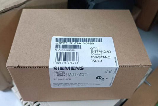 6ES7151-7AA10-0AB0 NEW SIEMENS CPU 6ES7151-7AA10-0AB0 Central Processing Unit