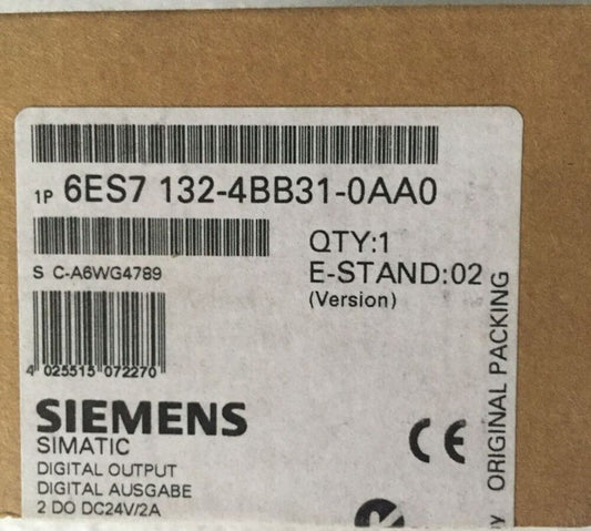 NEW Siemens 6ES7 132-4BB31-0AA0 6ES7132-4BB31-0AA0 DHL / UPS / FedEx