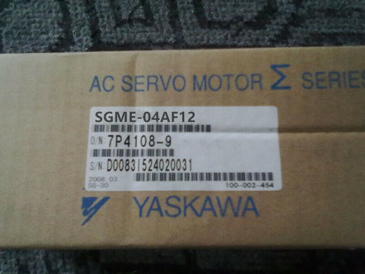 1PC New Yaskawa SGME-04AF12 Servo Motor Expedited Shipping SGME04AF12
