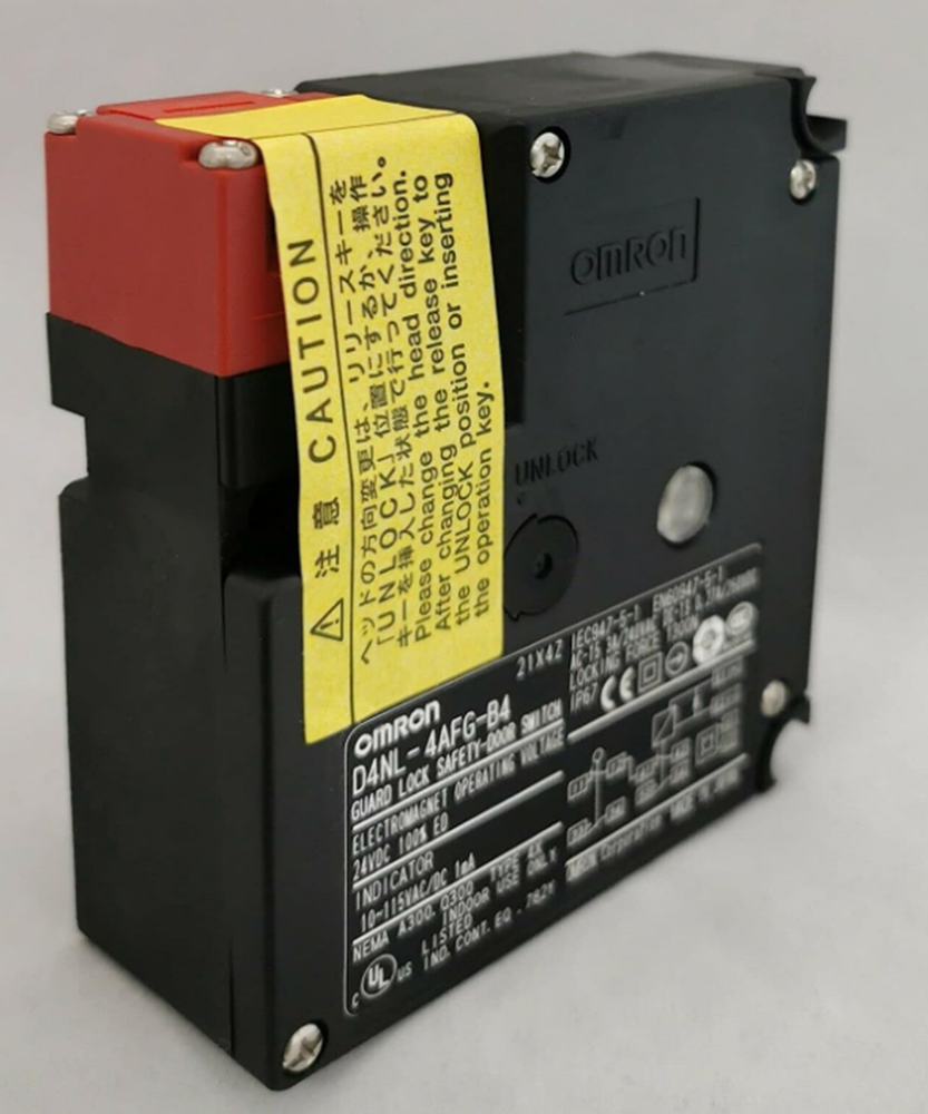 NEW Omron D4NL-4AFG-B4 Safety Door Electromagnetic Lock DHL / UPS / FedEx