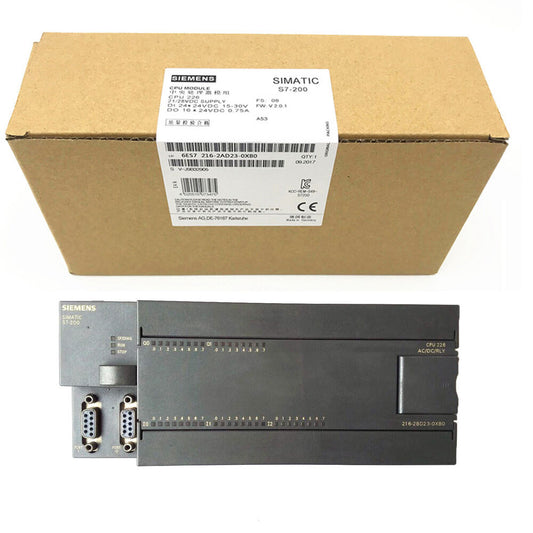 New In Box Siemens 6ES7 216-2AD23-0XB0 6ES7216-2AD23-0XB0 CPU 226 Compact DHL / UPS / FedEx