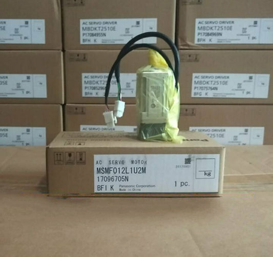 1PC New In Box Panasonic MSMF012L1U2M Servo Motor Expedited Shipping