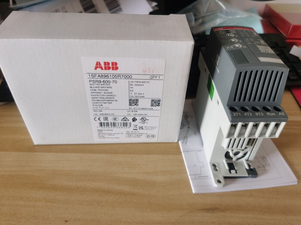 1PC New ABB PSR9-600-70 1SFA896105R7000 Soft Starter In Box Brand