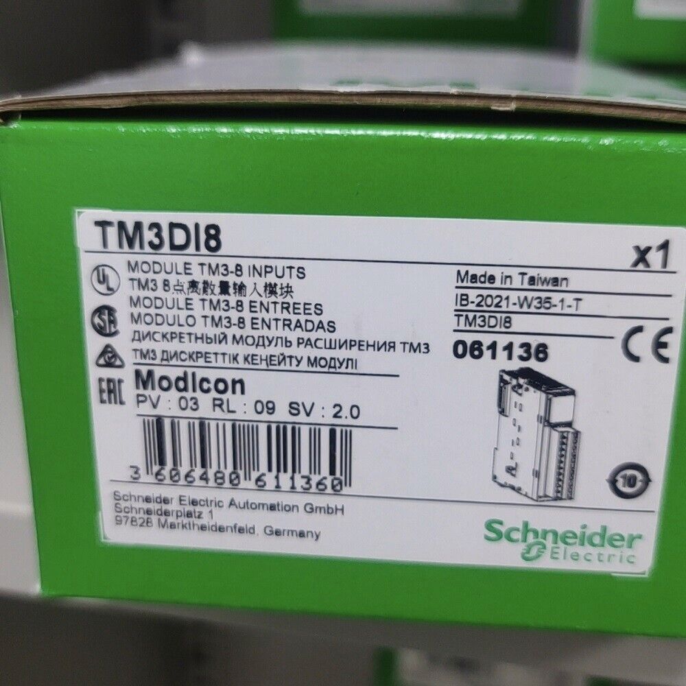 1PC New Schneider TM3DI8 Digital Expansion Module Free Shipping DHL / UPS / FedEX