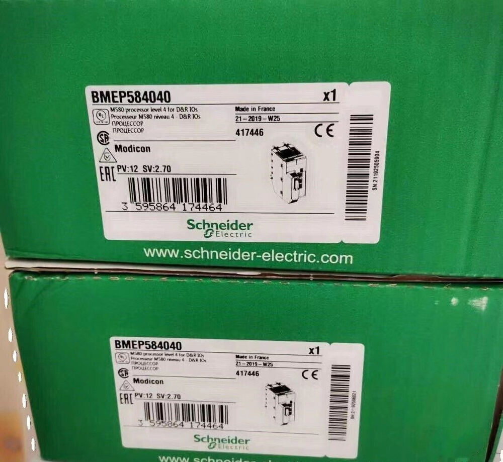 1PC New Schneider BMEP584040 PLC CPU Module BMEP584040 Expedited Shipping DHL / UPS / FedEX
