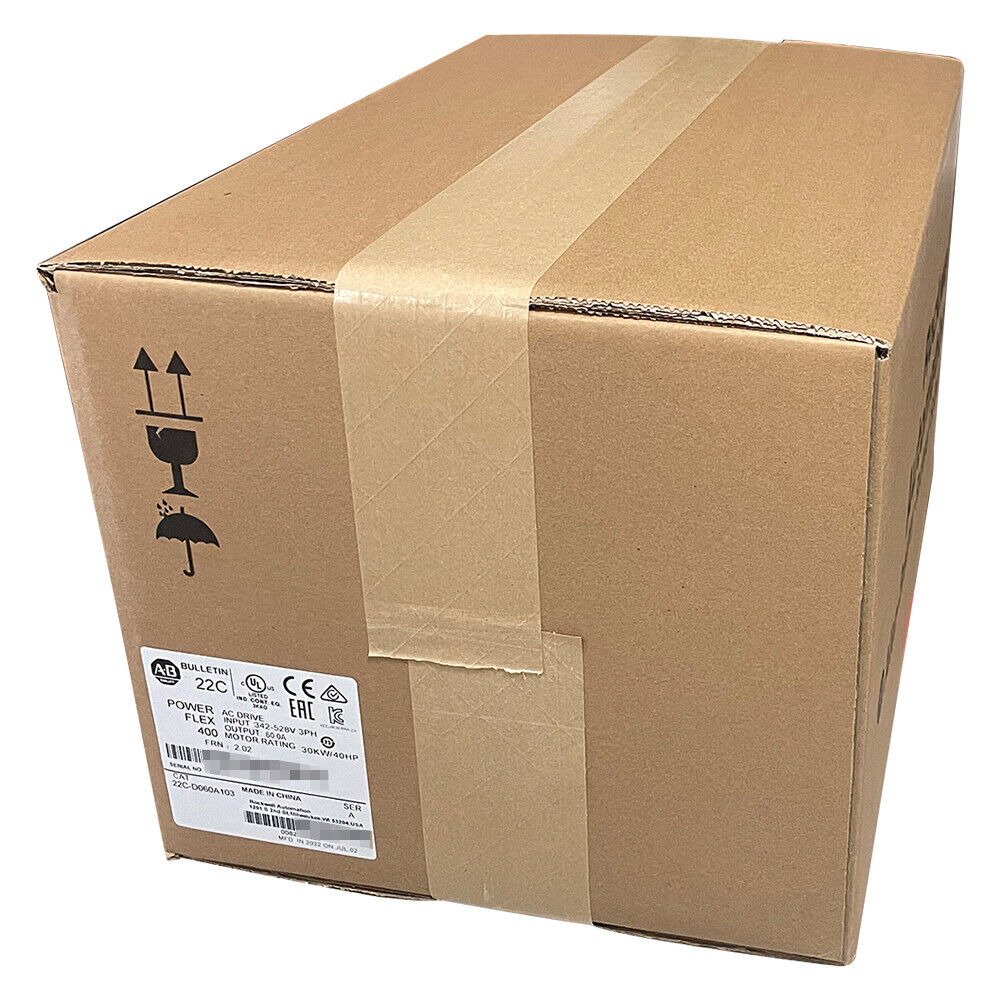 Allen Bradley 22C-D060A103 Powerflex 400 AC Drive 40HP SEALED AB 22C-D060A103 DHL / UPS / FedEx