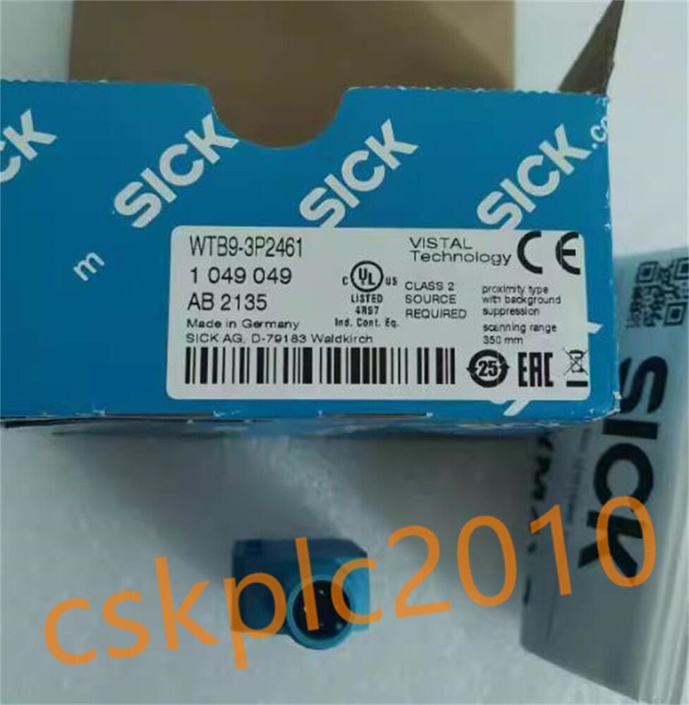1 PCS NEW IN BOX SICK Reflective photoelectric sensor WTB9-3P2461 1049049