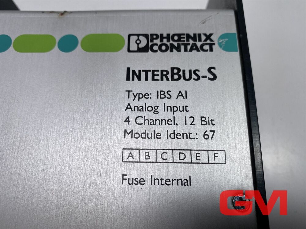 Phoenix Contact Analogeingangsmodul 2784081 Input Module IBS AI INTERBUS-S 67