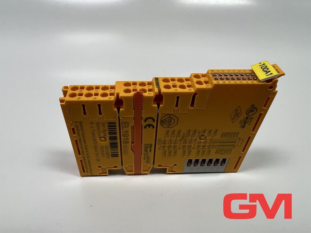Beckhoff 8-Kanal-Digital-Eingang EL1918 Twinsafe Digital Input Module EL19180000