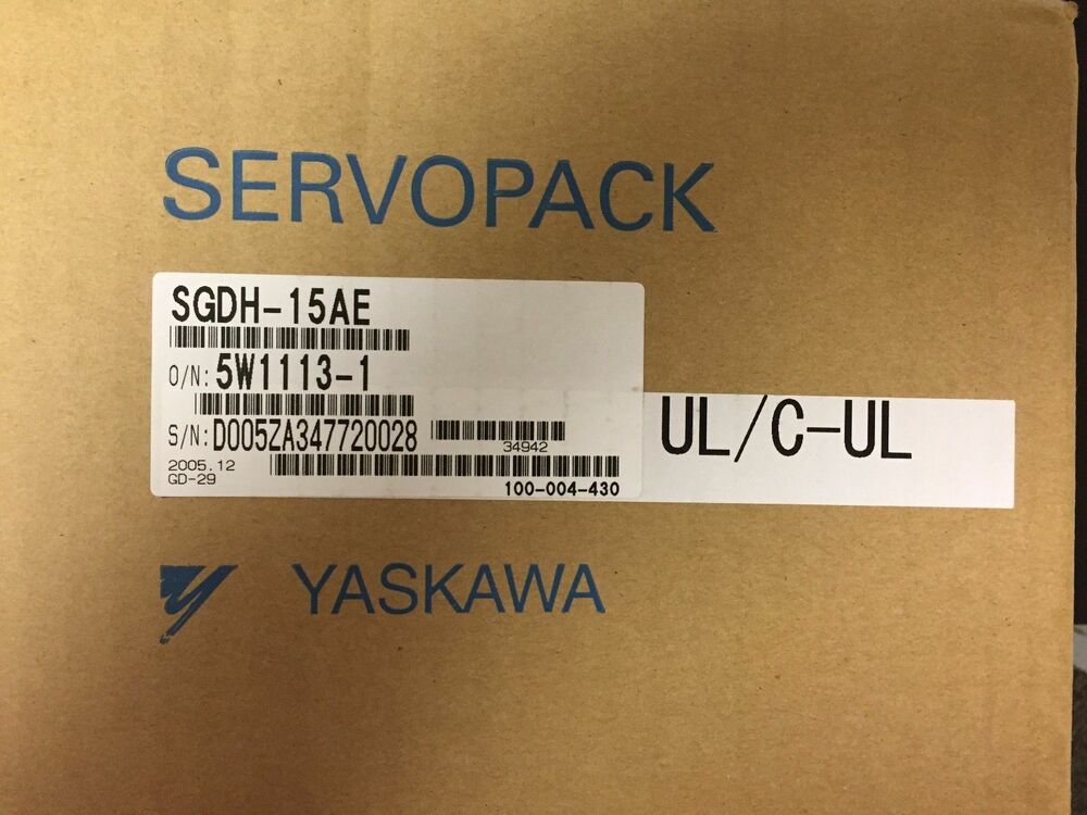 Yaskawa SGDH-15AE AC Servo Drive SGDH15AE New In Box Free Expedited Shipping DHL / UPS / FedEx