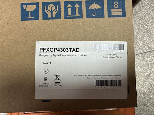 1PC New Pro-face PFXGP4303TAD HMI Touch Screen Expedited Shipping DHL / UPS / FedEx