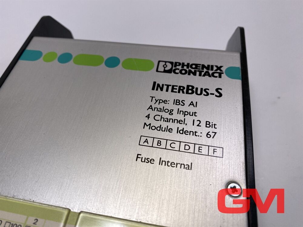Phoenix Contact Analogeingangsmodul IBS AI Input Module 2784081 INTERBUS-S