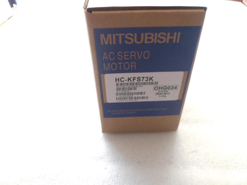 1PC NEW MITSUBISHI AC SERVO MOTOR HC-KFS73K HCKFS73KNEW FREE EXPEDITED SHIPPING DHL / UPS / FedEX