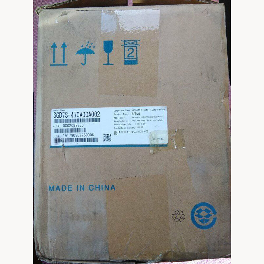 1PC New Yaskawa SGD7S-470A00A002 Servo Driver Expedited Shipping
