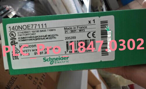 140NOE77111 1PCS Brand New Schneider 140NOE77111 Fast delivery