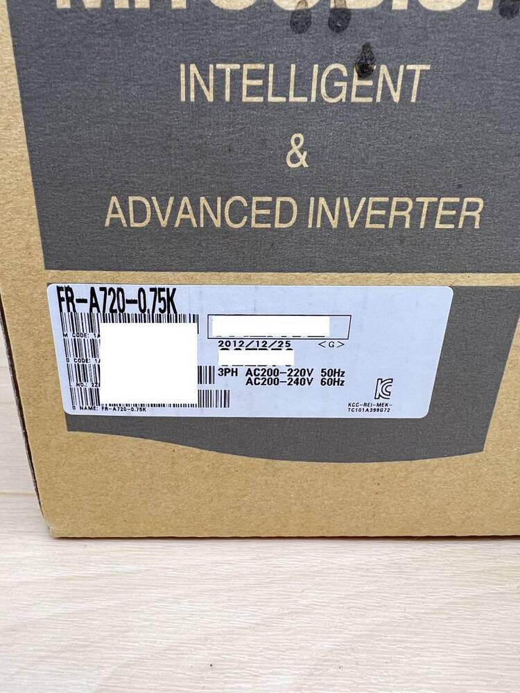 FR-A720-0.75K Mitsubishi Inverter It was kept as a spare part Tested UPS / DHL / FedEx