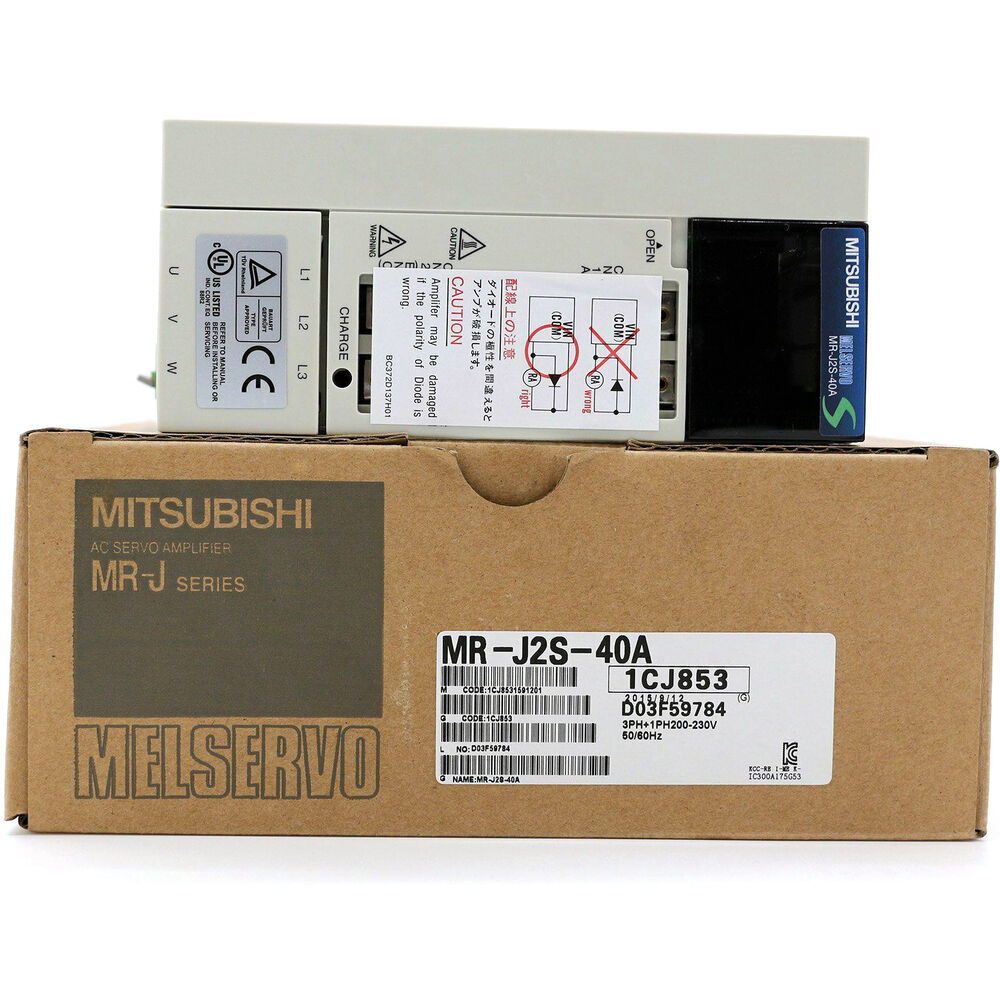1PC New In Box MITSUBISHI MR-J2S-40A AC Servo Amplifier Drive Driver UPS / DHL / Fedex