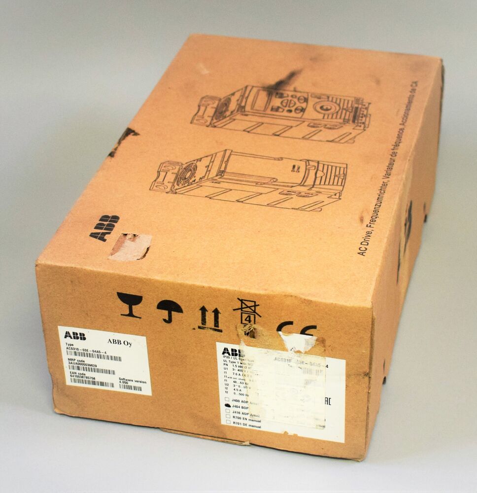 ABB ACS310-03E-04A5-4 3AUA0000039629 New In Box Spot Goods！Expedited Shipping